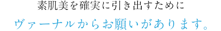 ヴァーナルからお願いがあります