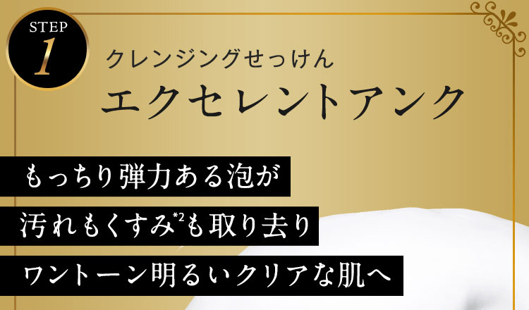 ヴァーナルエクセレントザイフ（１１０ｇ）: シンプル4ステップ